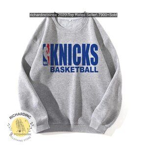 New YorK Knicks Basketball Sweatshirt NBA Basketball sweatshirt shirt y2k